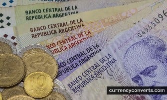Argentine Peso ARS currency banknote image 3