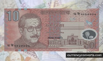 Bangladeshi Taka BDT currency banknote image 2