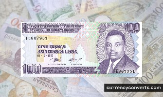 Burundian Franc BIF currency banknote image 3