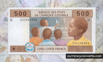 CFA Franc BEAC XAF currency banknote image 2