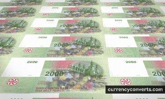 Comorian Franc KMF currency banknote image 3