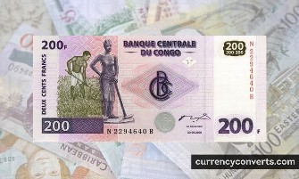 Congolese Franc CDF currency banknote image 3