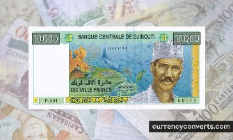 Djiboutian Franc DJF currency banknote image 2