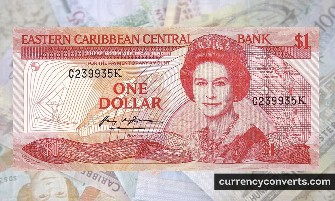 East Caribbean Dollar XCD currency banknote image 1
