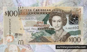 East Caribbean Dollar XCD currency banknote image 3
