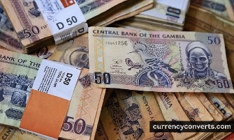 Gambian Dalasi GMD currency banknote image 2