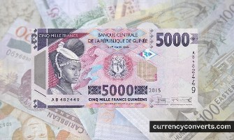 Guinean Franc GNF currency banknote image 2