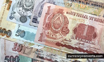 Honduran Lempira HNL currency banknote image 2