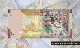 Kuwaiti Dinar KWD currency banknote image 3