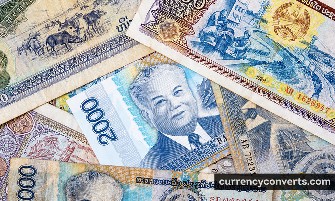 Lao Kip LAK currency banknote image 3