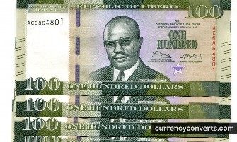 Liberian Dollar LRD currency banknote image 2