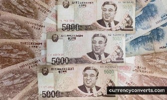 North Korean Won KPW currency banknote image 3