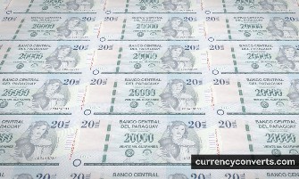 Paraguayan Guarani PYG currency banknote image 2