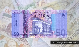 Samoan Tala WST currency banknote image 3
