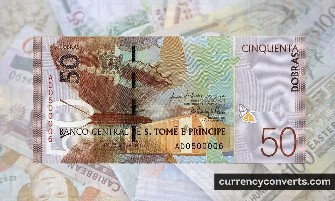 São Tomé and Príncipe Dobra STD currency banknote image 1