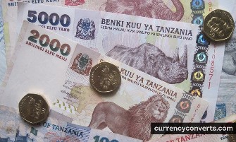 Tanzanian Shilling TZS currency banknote image