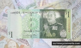 Tongan Paʻanga - TOP currency banknote image