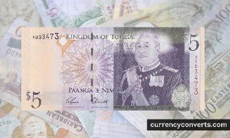 Tongan Paʻanga TOP currency banknote image 2
