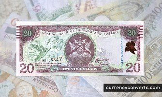 Trinidad and Tobago Dollar TTD currency banknote image 3