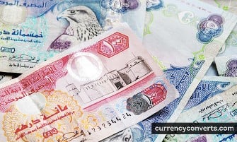 United Arab Emirates Dirham AED currency banknote image 2
