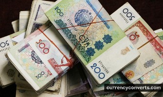 Uzbekistan Som UZS currency banknote image 3