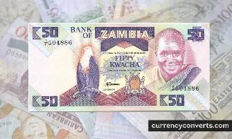 Zambian Kwacha ZMW currency banknote image 3